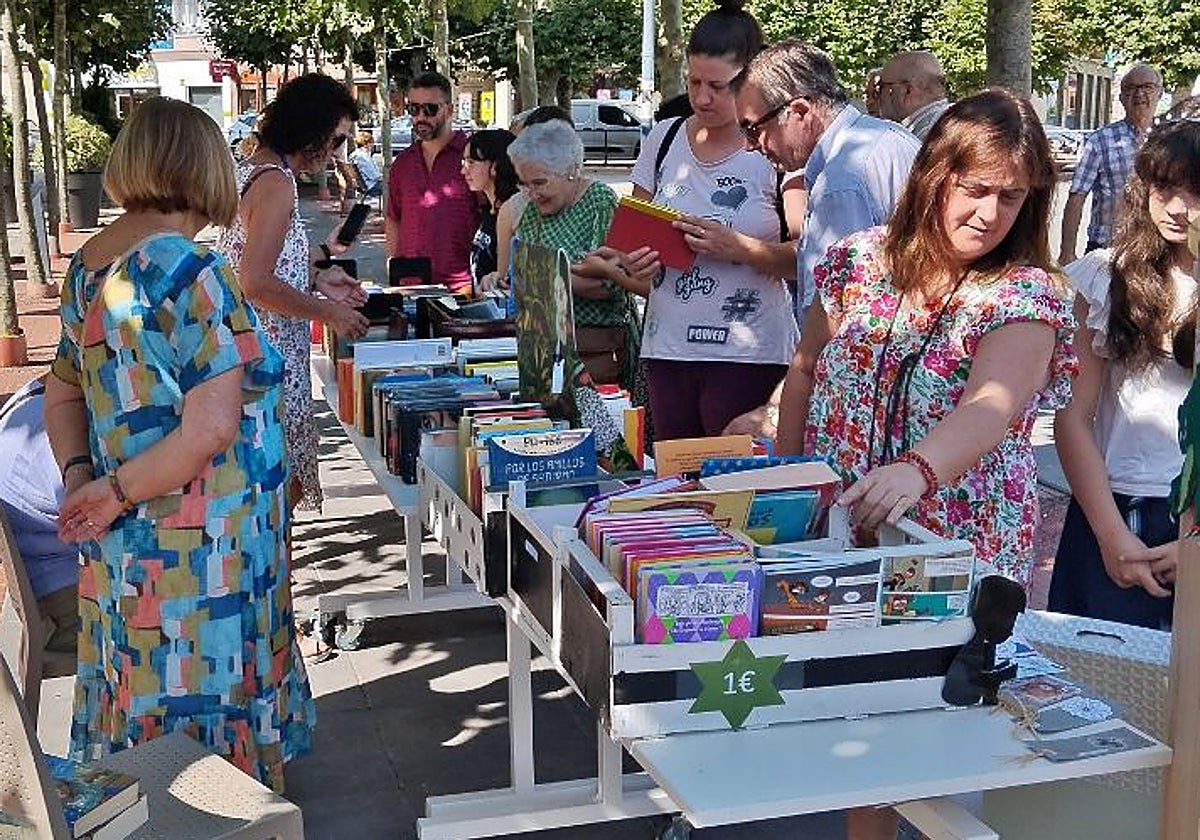 Los mercados de la Biblioteca Municipal siempre han tenido mucho éxito.