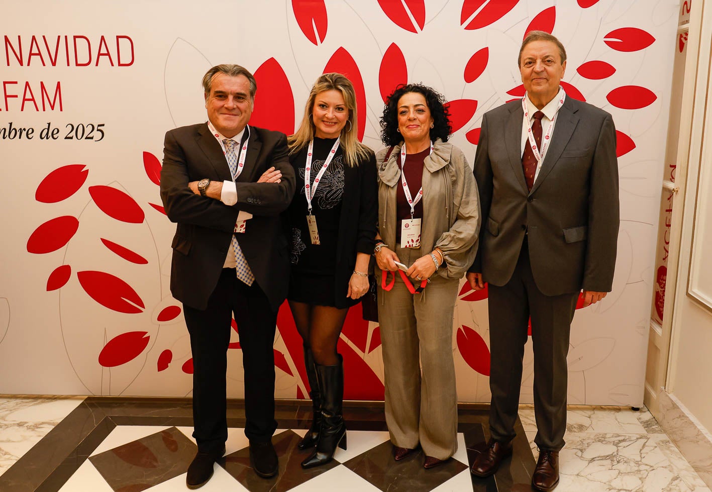 Rodrigo Arévalo, Ramona Dascalu, Sofía Arévalo y Carlos Tejedor.