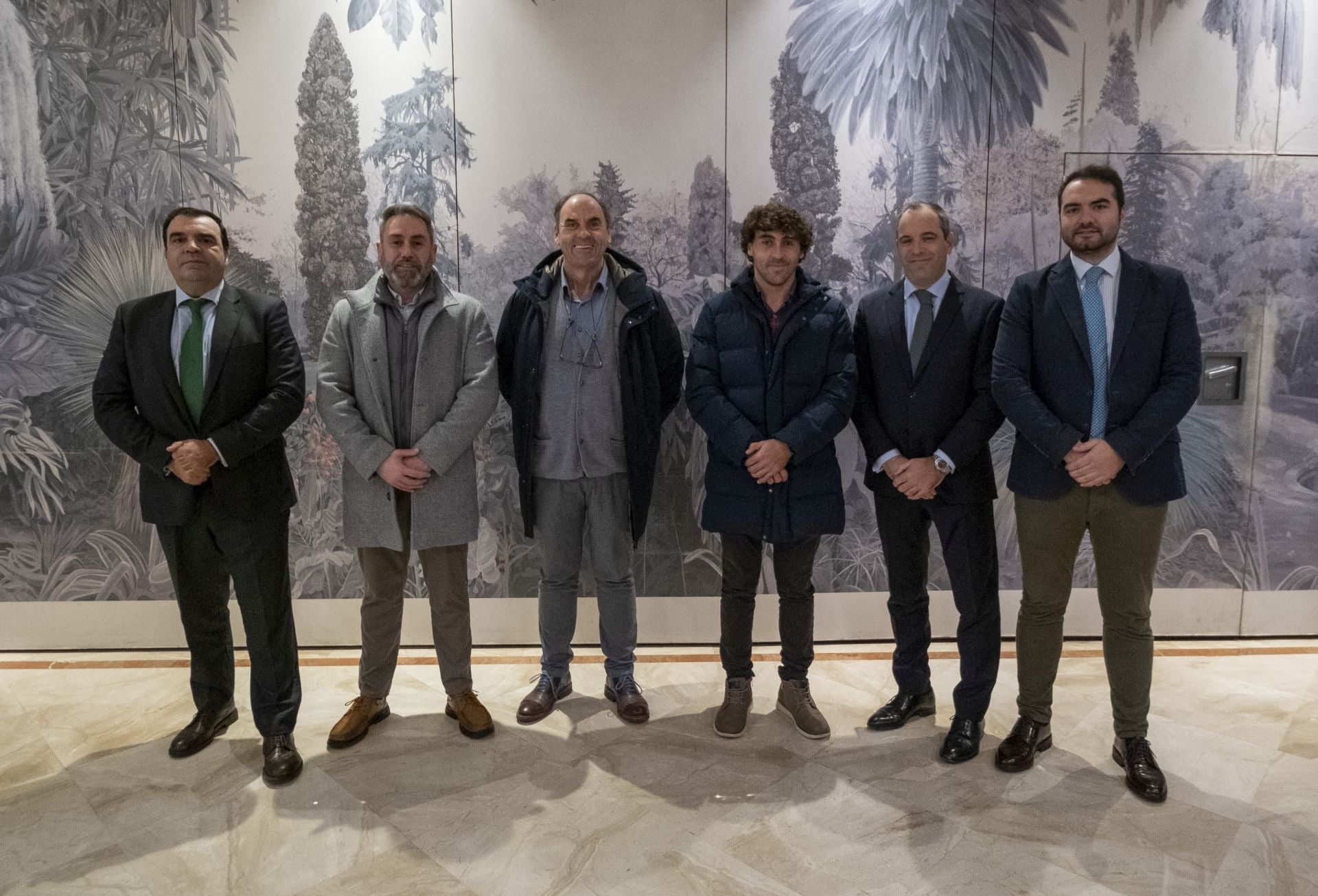 Rafael Álvarez, Jaime Sánchez, Miguel Cabo, Miguel Cabo, Iñaki Pradera y Javier García.