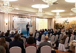 César Díaz, este jueves en su conferencia dentro de la agenda de la APD.