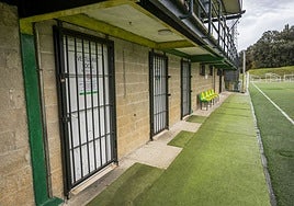 Vestuarios del Campo Municipal de Villaescusa, ubicado en La Concha.