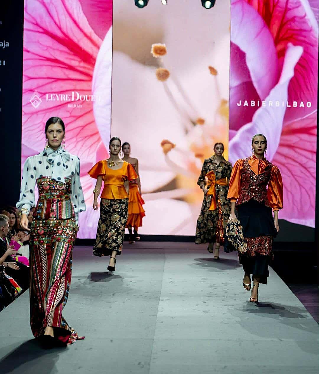 Desfile de Leyre Doueil Jabier Bilbao. 