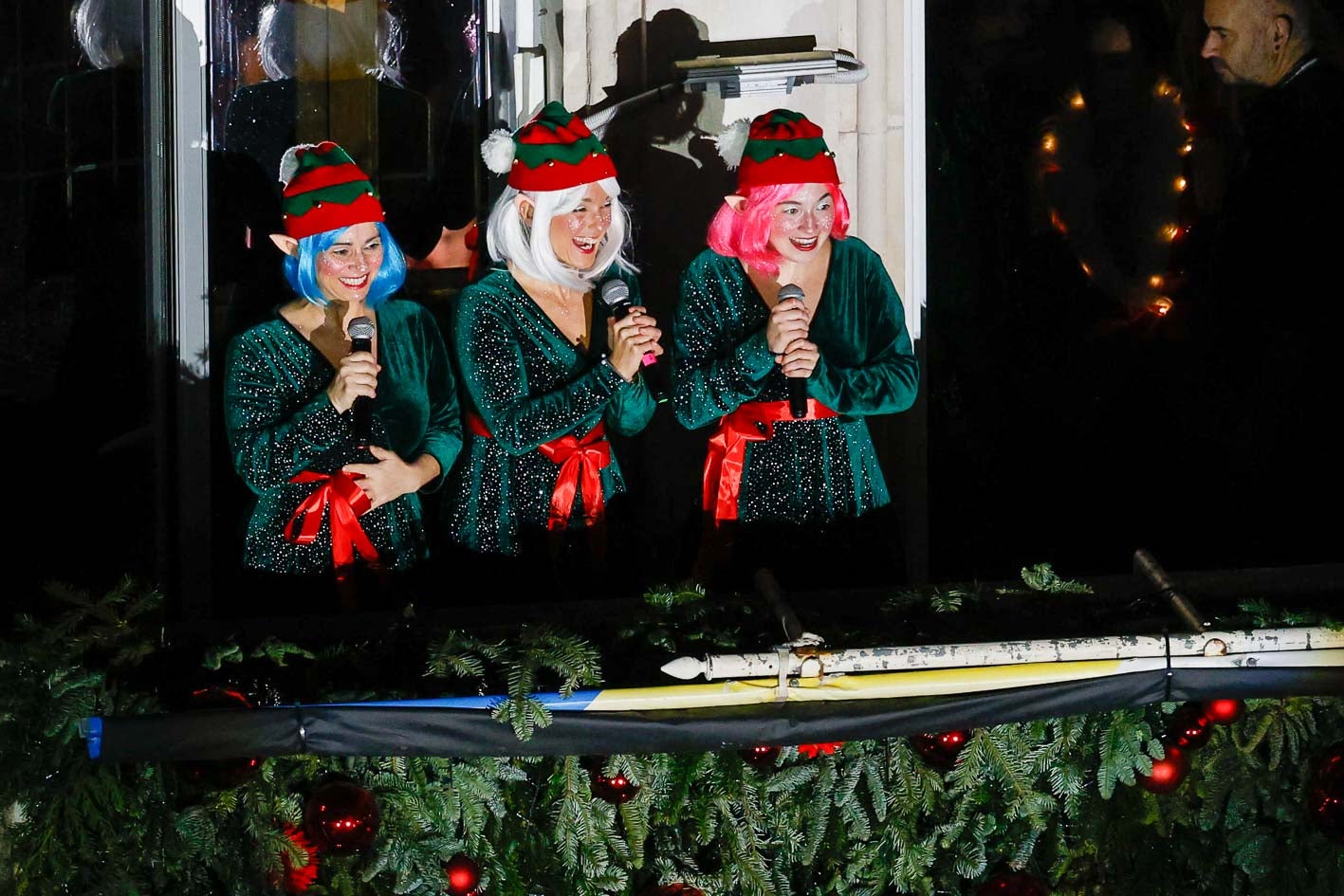 Los elfos han conducido los actos de este tarde.