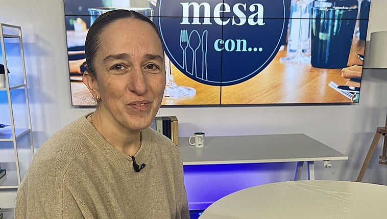 Marián Montero, en las instalaciones de El Diario Montañés.