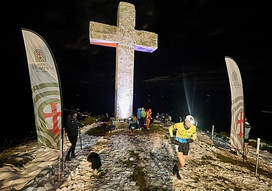 Celebración de la edición anterior de la Viorna Vertical Nocturna.