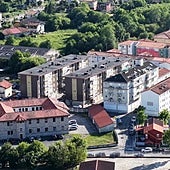 Vista panorámica del Barrio de San Lorenzo de Laredo.