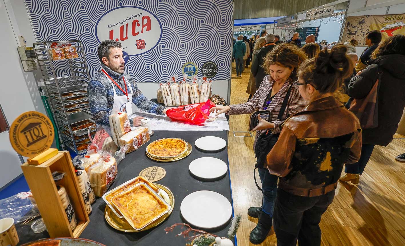 Los dulces típicos de Cantabria no fallan en la Feria del Producto.