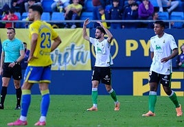 Andrés Martín se lamenta por una acción con empate a dos.