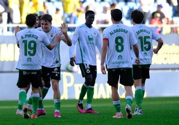 El Cádiz-Racing, en imágenes