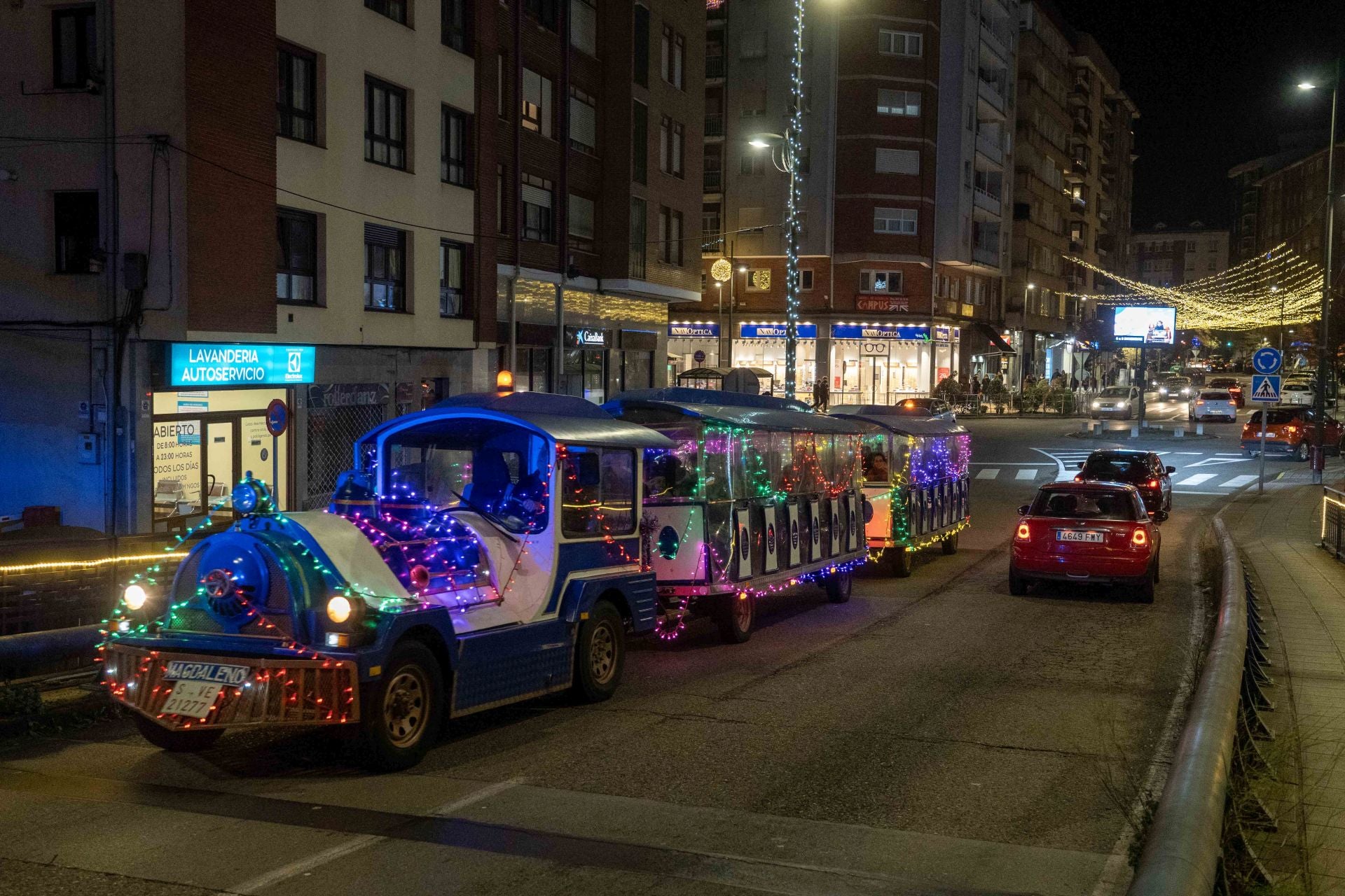 Un paseo muy navideño.