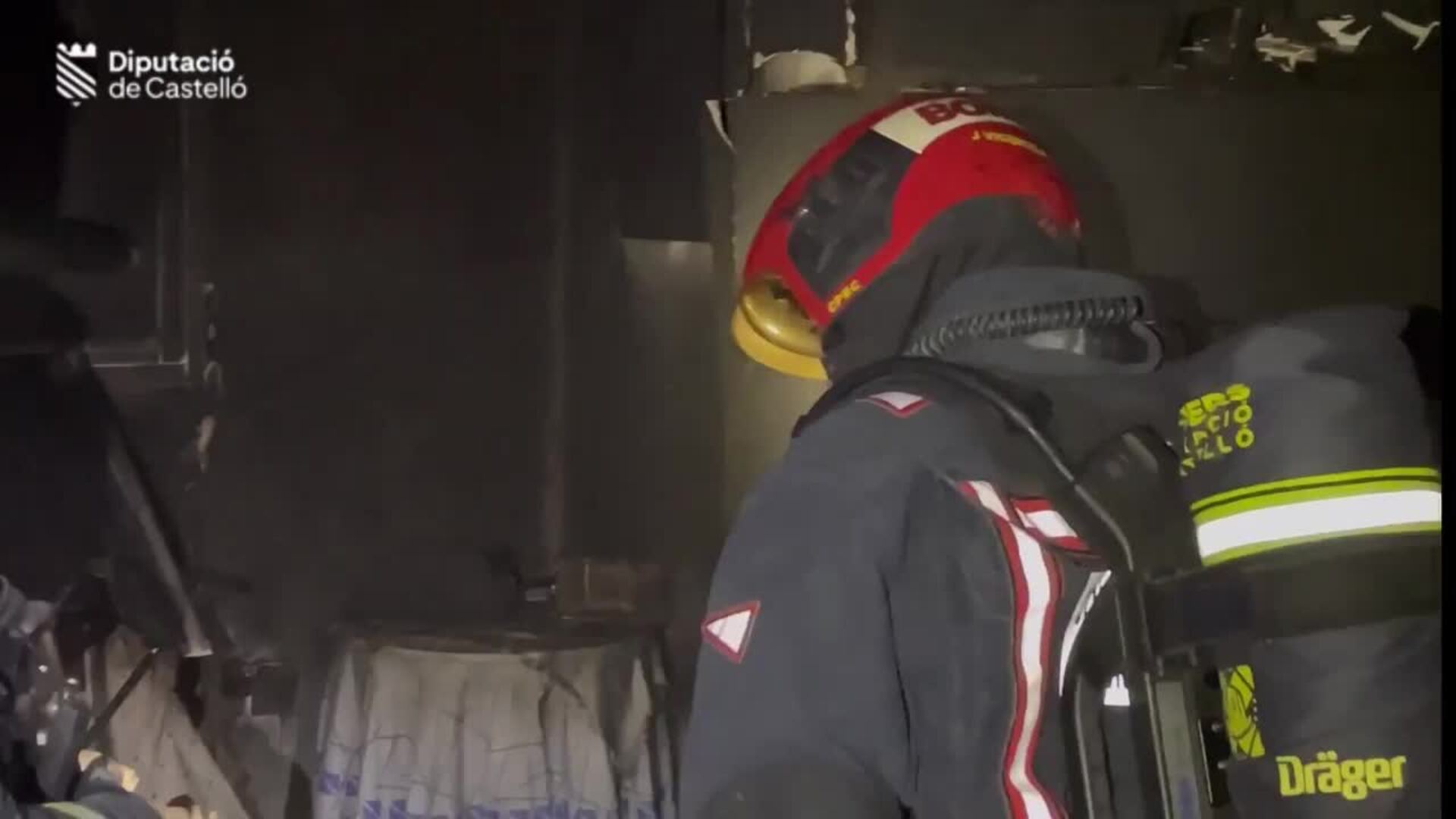 Fallece una persona en el incendio de una vivienda de Onda