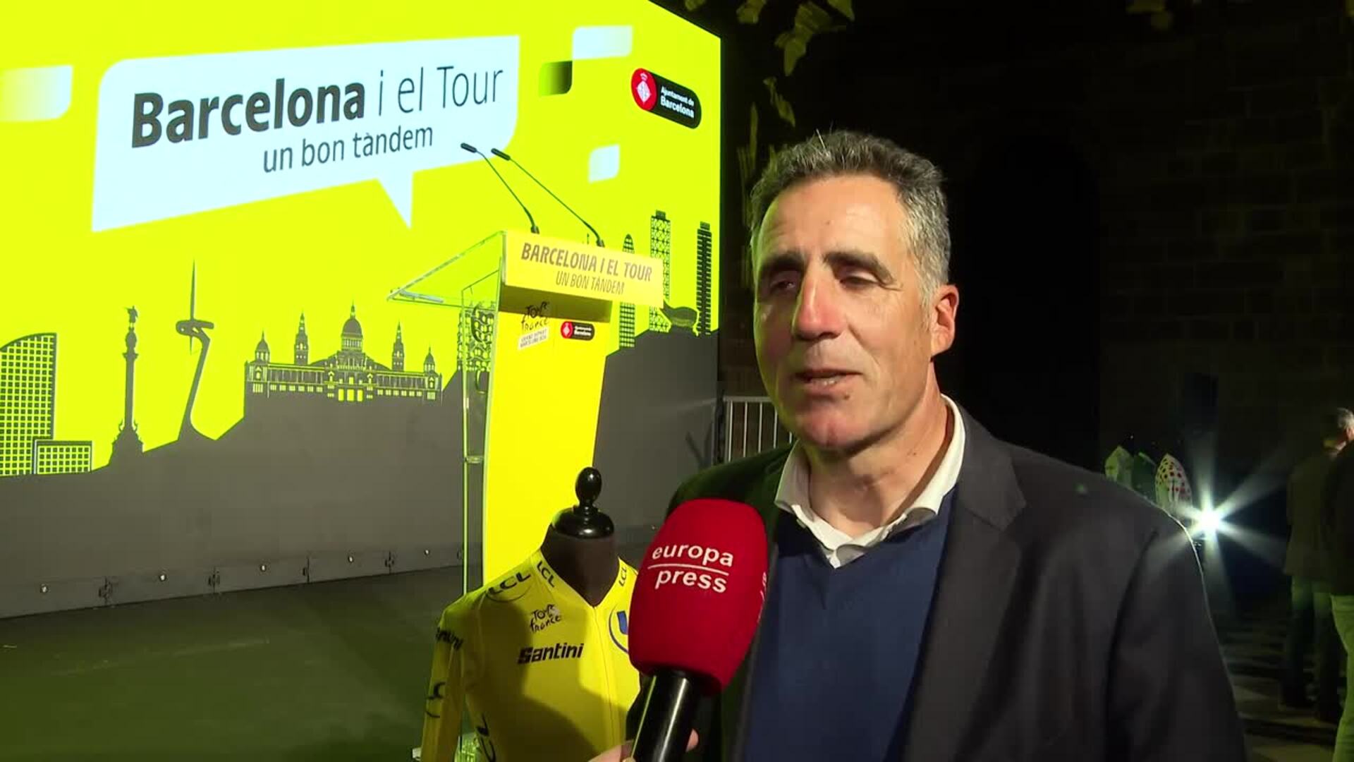 Miguel Indurain: "La salida de Barcelona tiene nervio para que empiece el Tour con salsa"