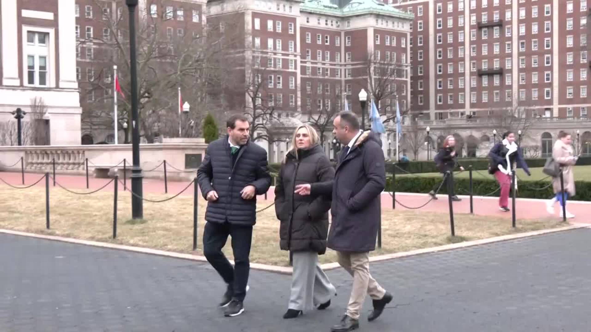 Rodríguez (Dipu. Granada) evidencia interés por instalar una estatua de Lorca en Uni. Columbia