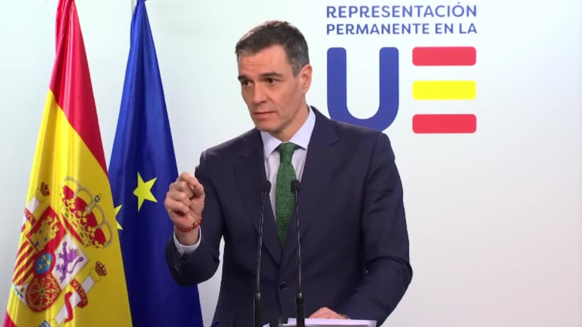 Sánchez, dispuesto a que España llegue al 2% del gasto en Defensa antes de 2029