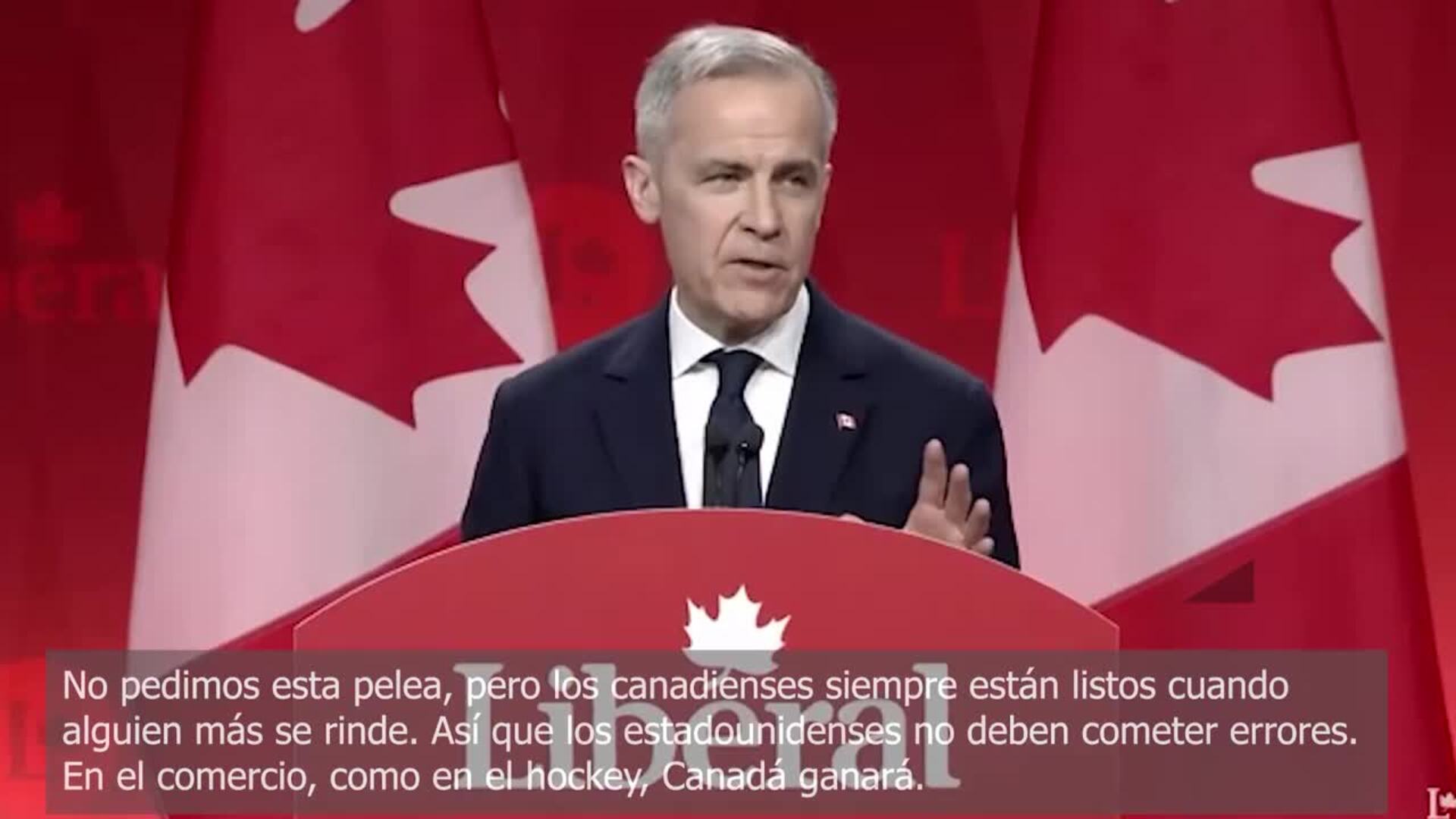 El líder del Partido Liberal de Canadá mantendrá aranceles a EEUU "hasta que muestre respeto"