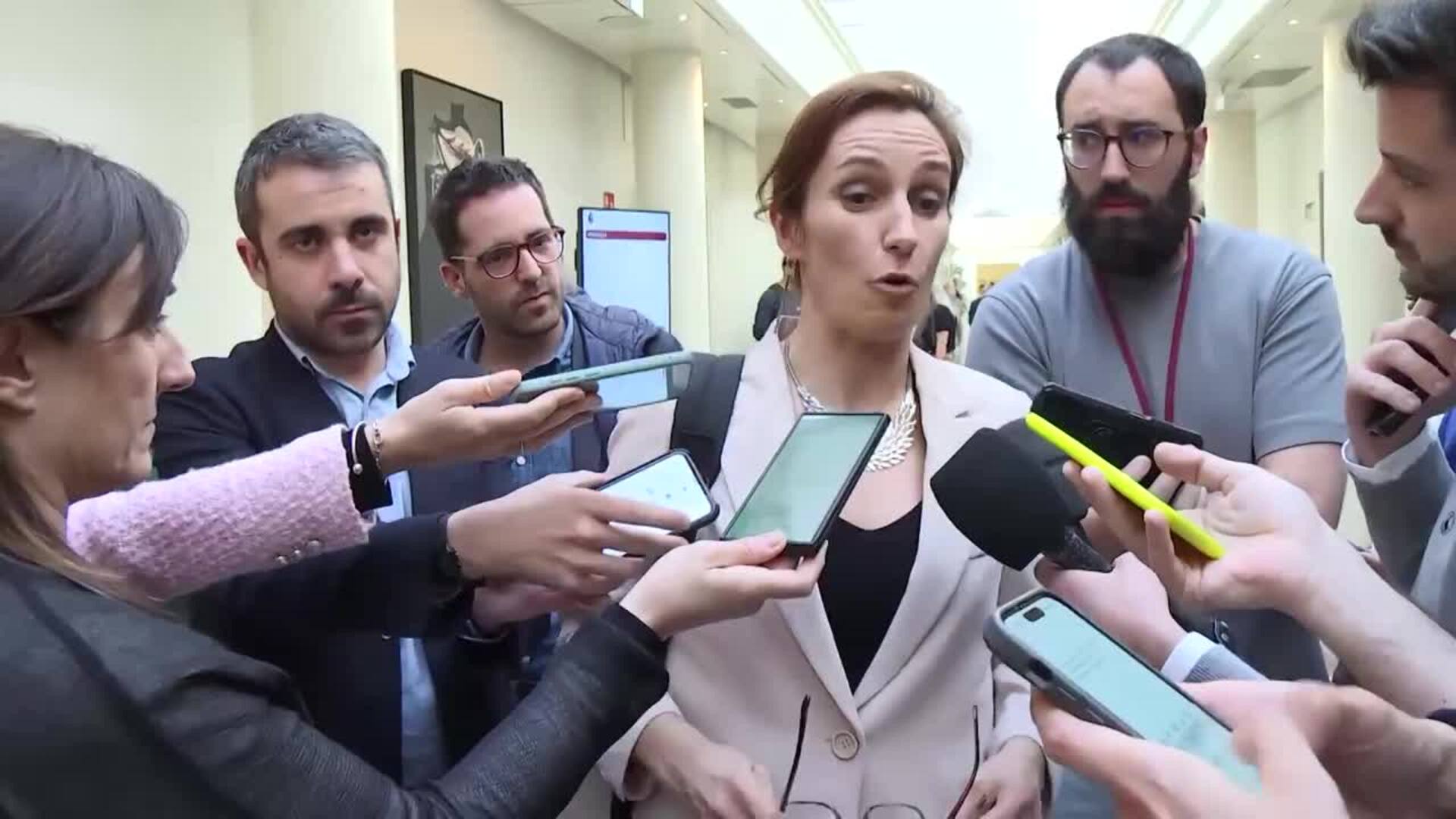 Mónica García alude a "discrepancias sanas" con Sánchez en gasto militar