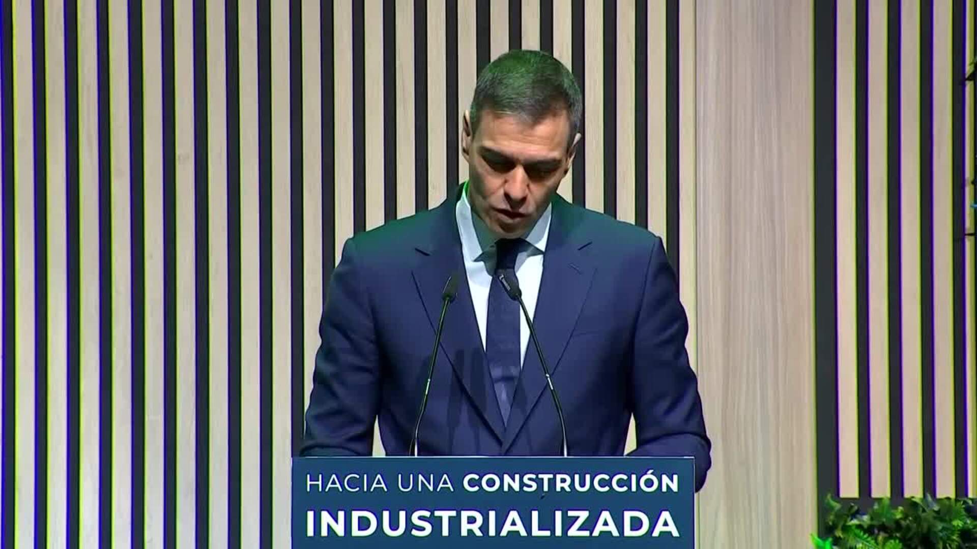 Sánchez anuncia que Perte de vivienda tendrá una inversión de 1.300 millones en 10 años