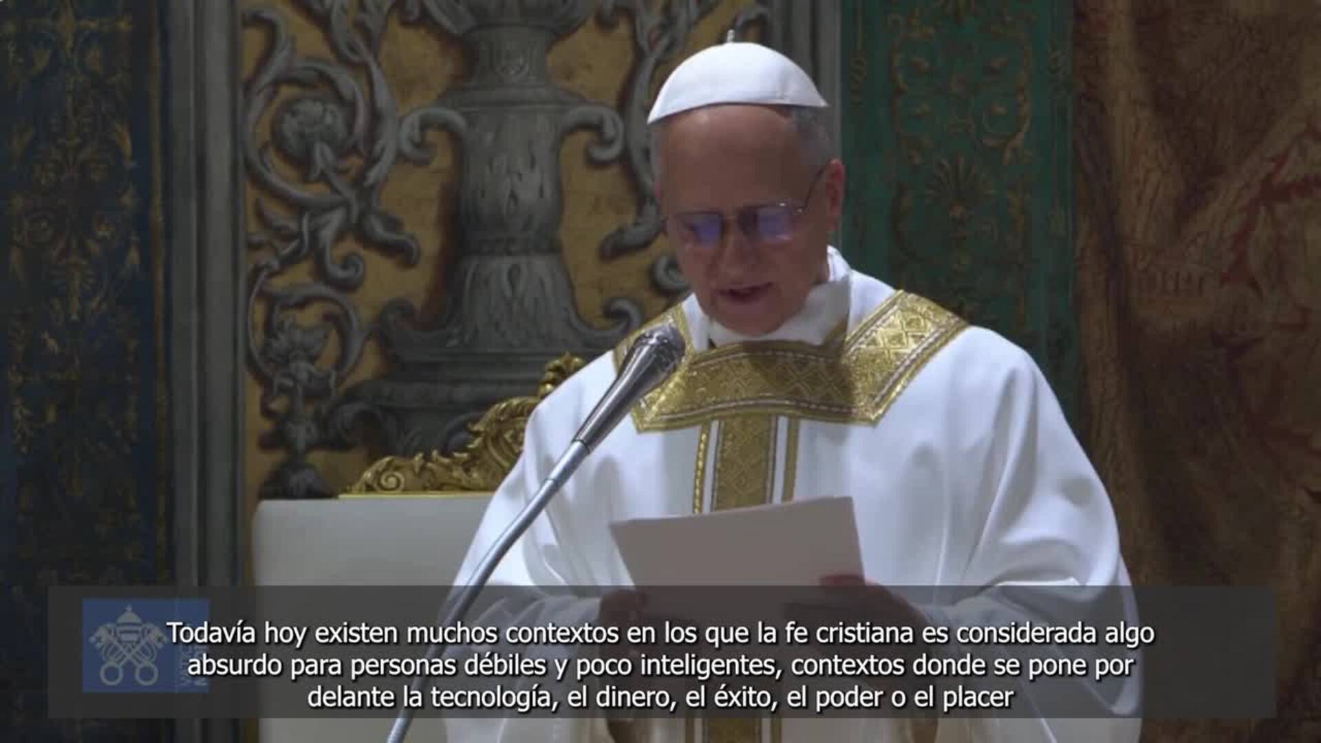 Así ha sido la primera misa del Papa León XIV con un claro mensaje a los poderosos