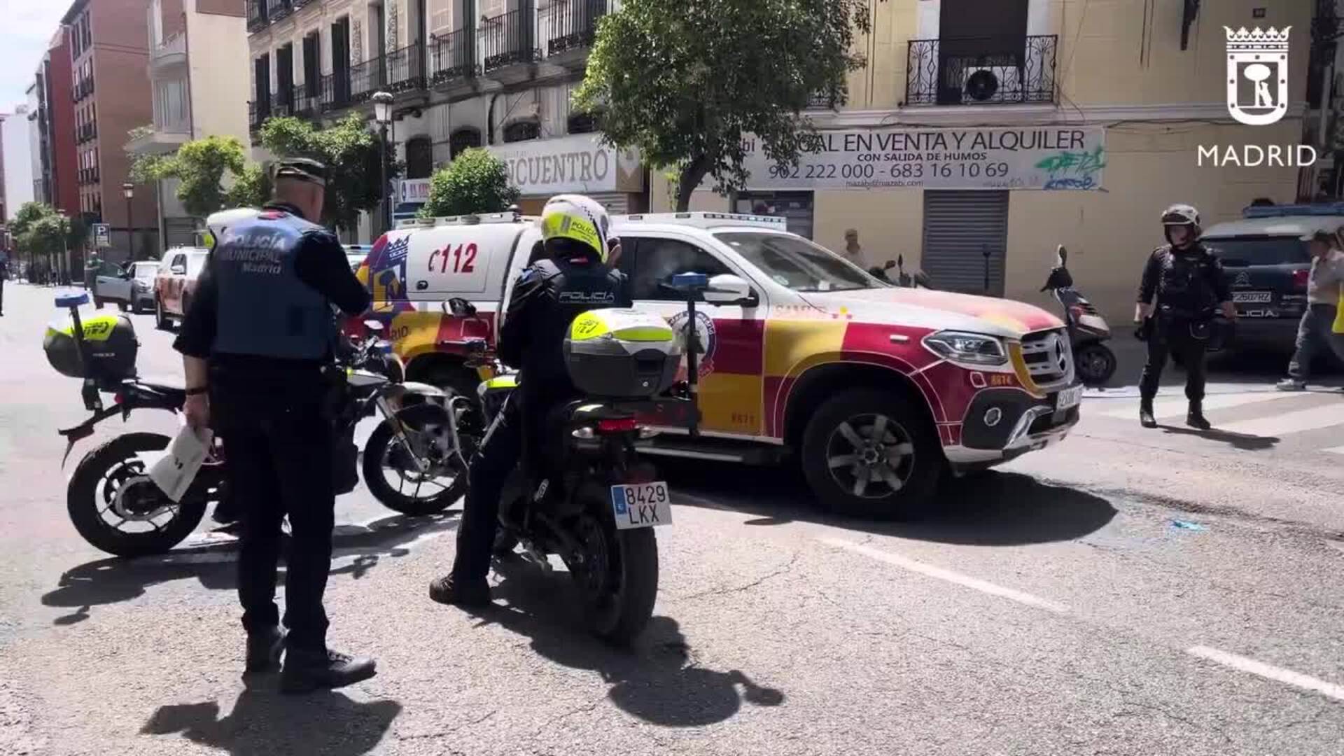 Herido grave un joven tras sufrir una agresión con arma blanca en el cuello en la calle Toledo