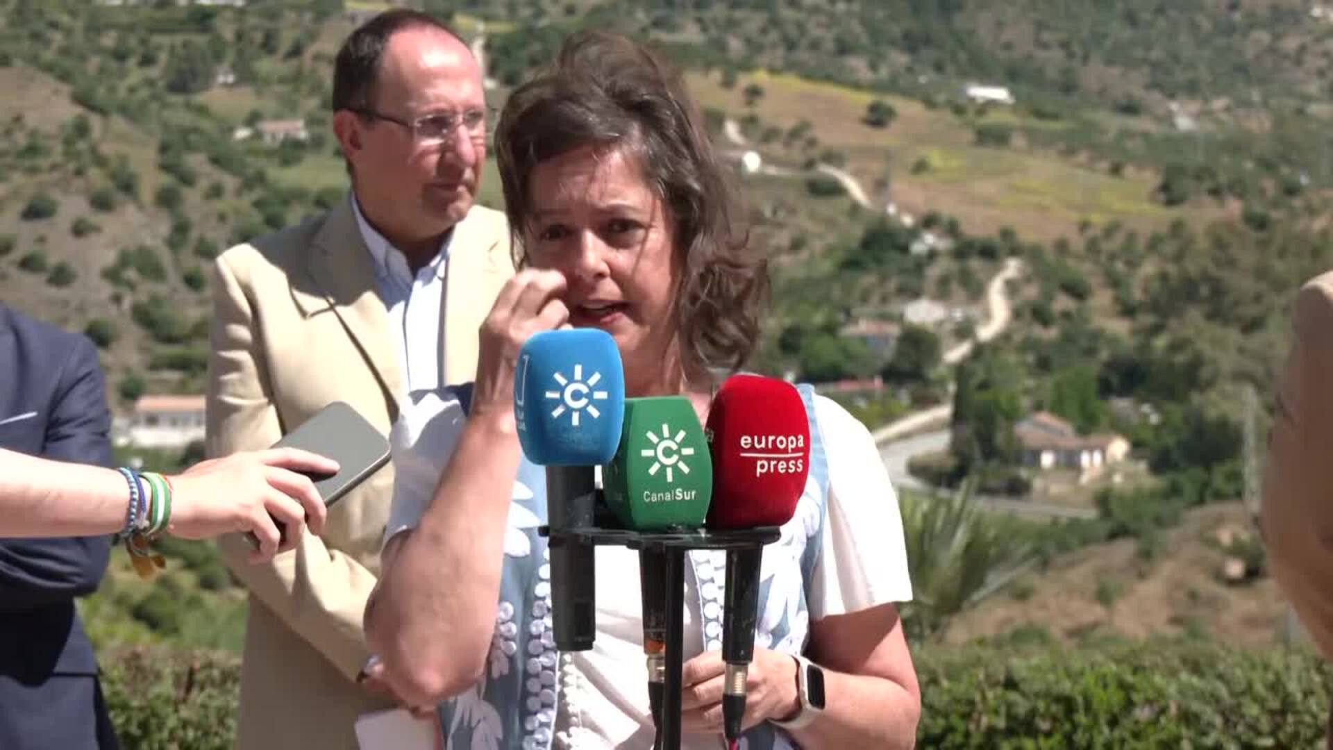 García avisa de verano "duro" en incendios en Andalucía: "Toca ponerse al frente todos"