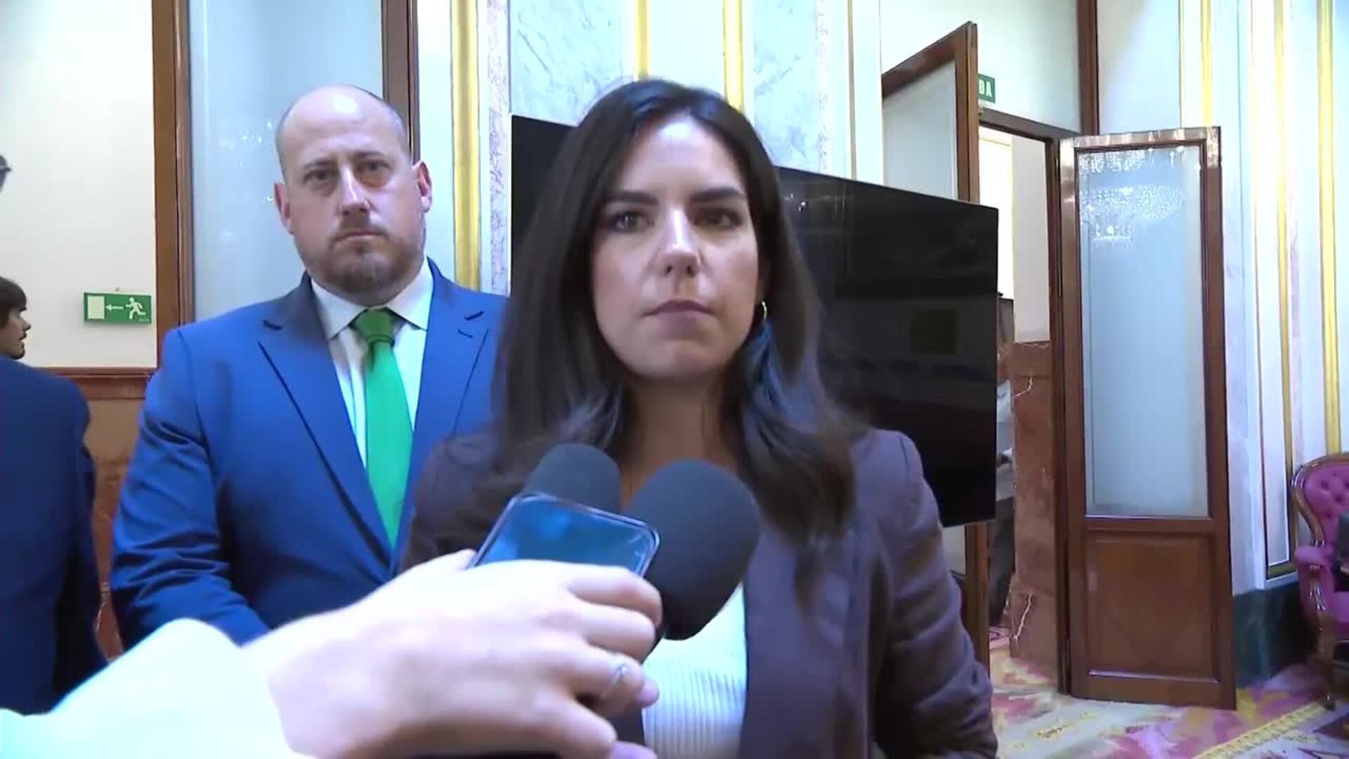 Pepa Millán acusa a Sánchez de estar inmerso en una "corrupción absoluta"