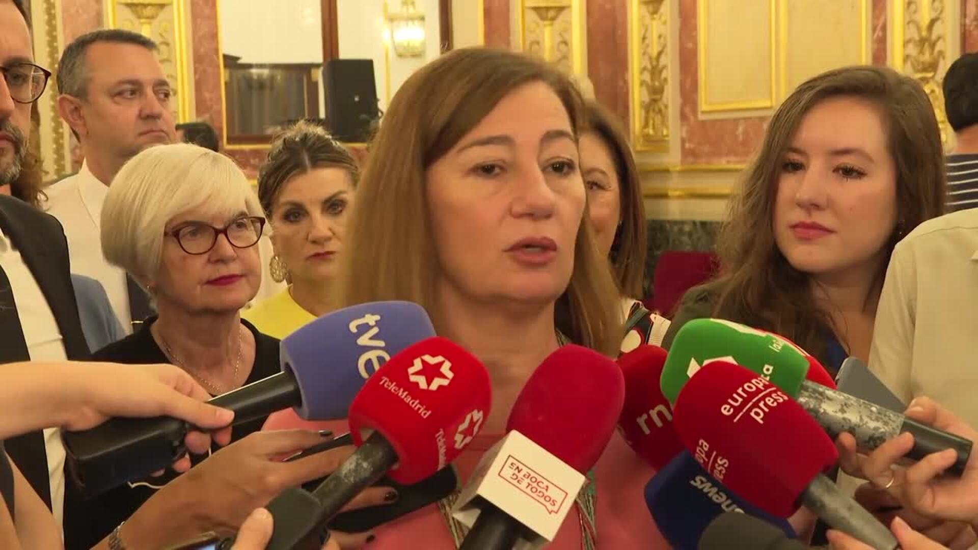 Armengol reitera que le "repugna" la corrupción, pero elude aclarar si se reunió con Aldama