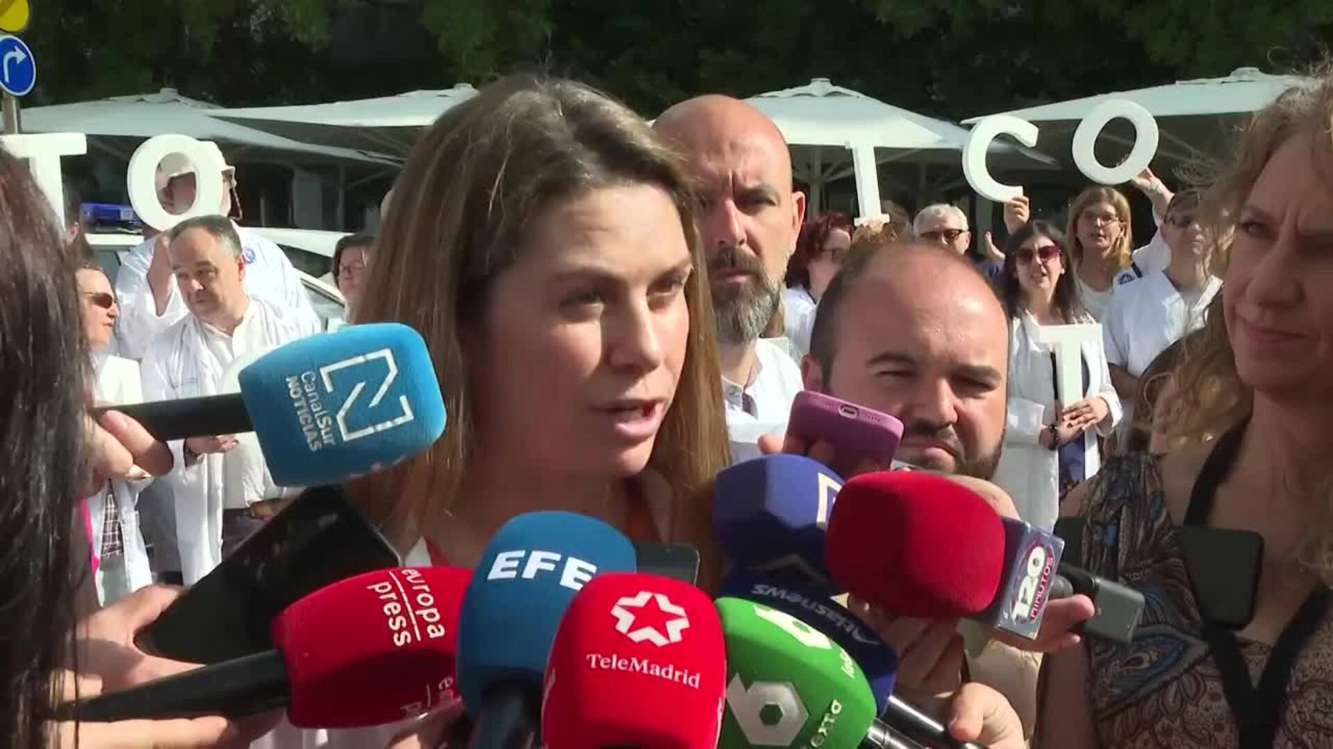 Médicos van a huelga nacional para mostrar su rechazo al Estatuto Marco propuesto por Sanidad