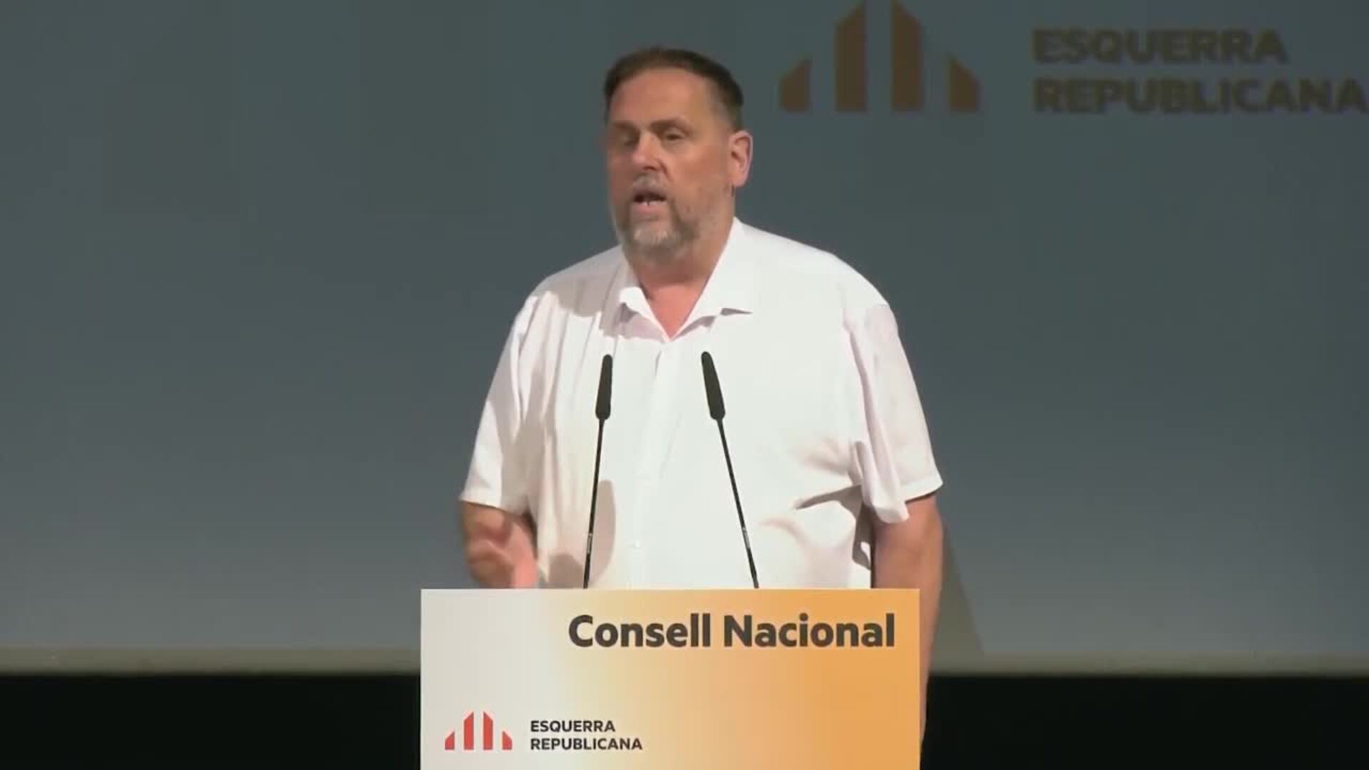 Junqueras (ERC) da al PSOE "unas semanas más" para un acuerdo sobre la financiación singular