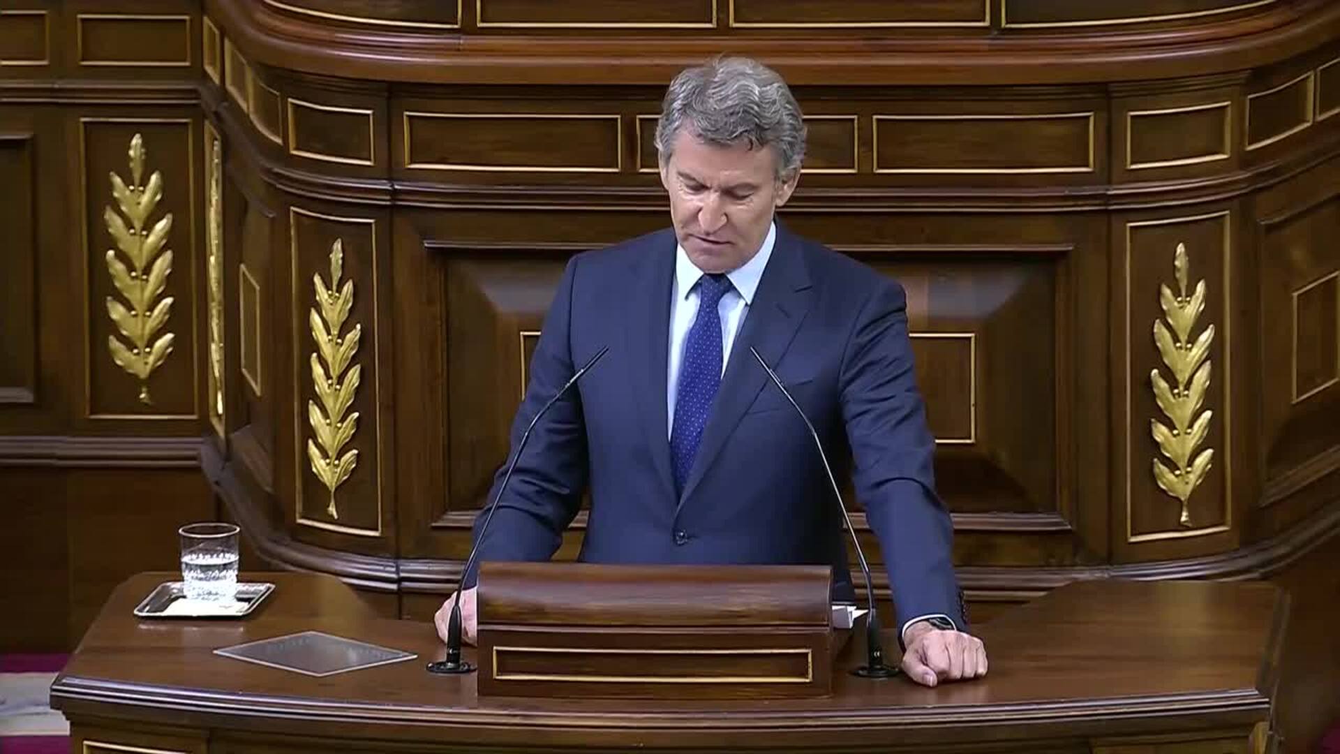 Feijóo llama "farsante" a Sánchez por su "ridículo" en cumbre de OTAN