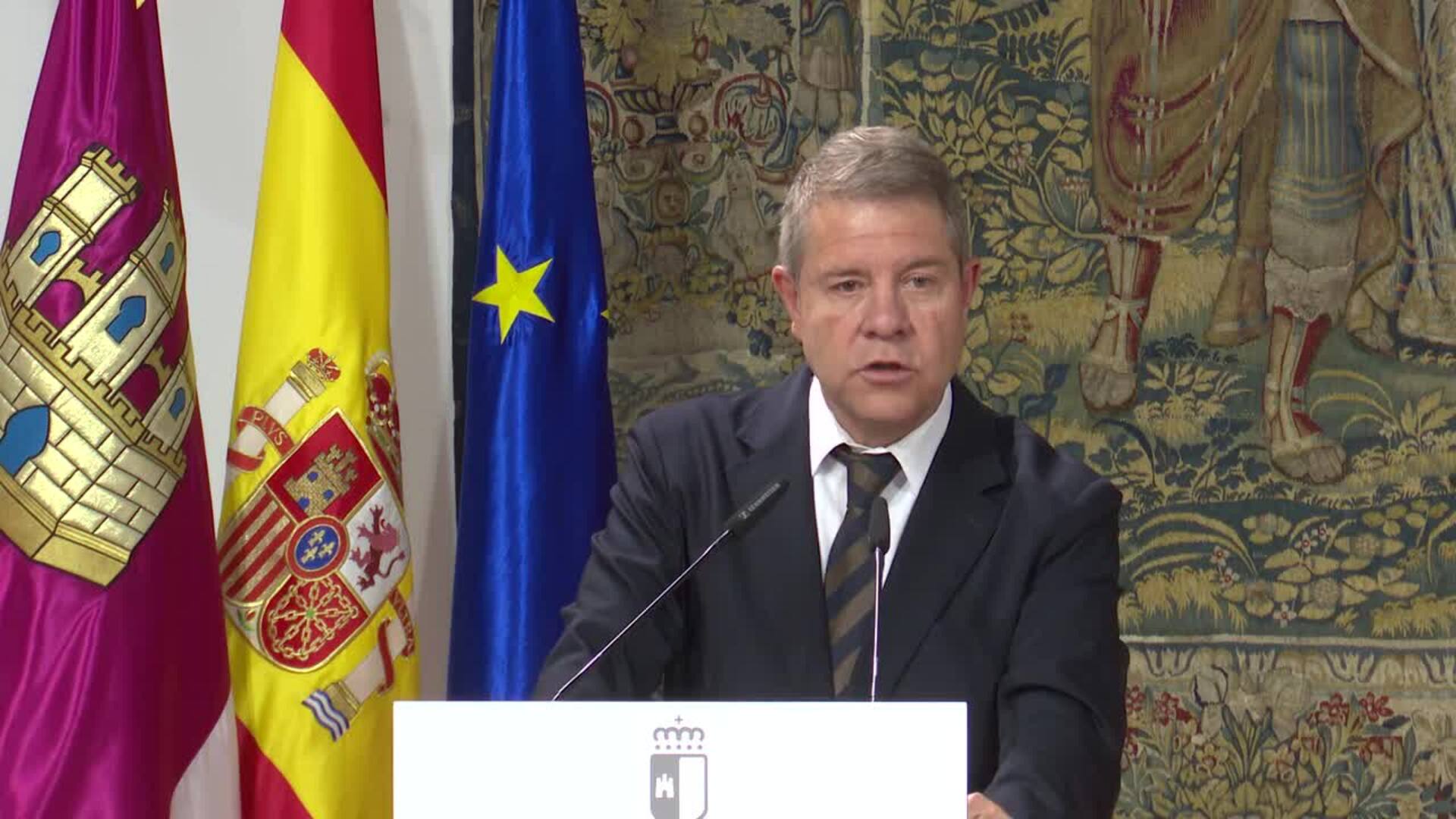 Page, a García Carrión y Félix Soliss: "Os necesitamos a los dos"