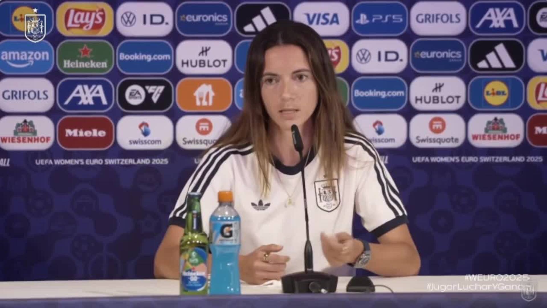 Aitana Bonmatí: "Para nosotras es seguir haciendo historia"