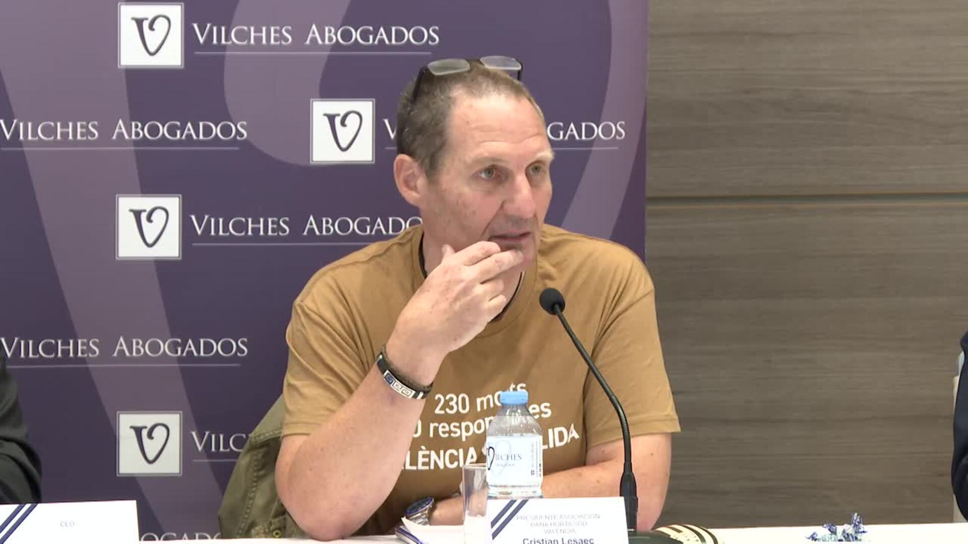 Lesaec (Damnificados Dana) cree que Mazón debería haber dimitido: "Está contra las cuerdas"