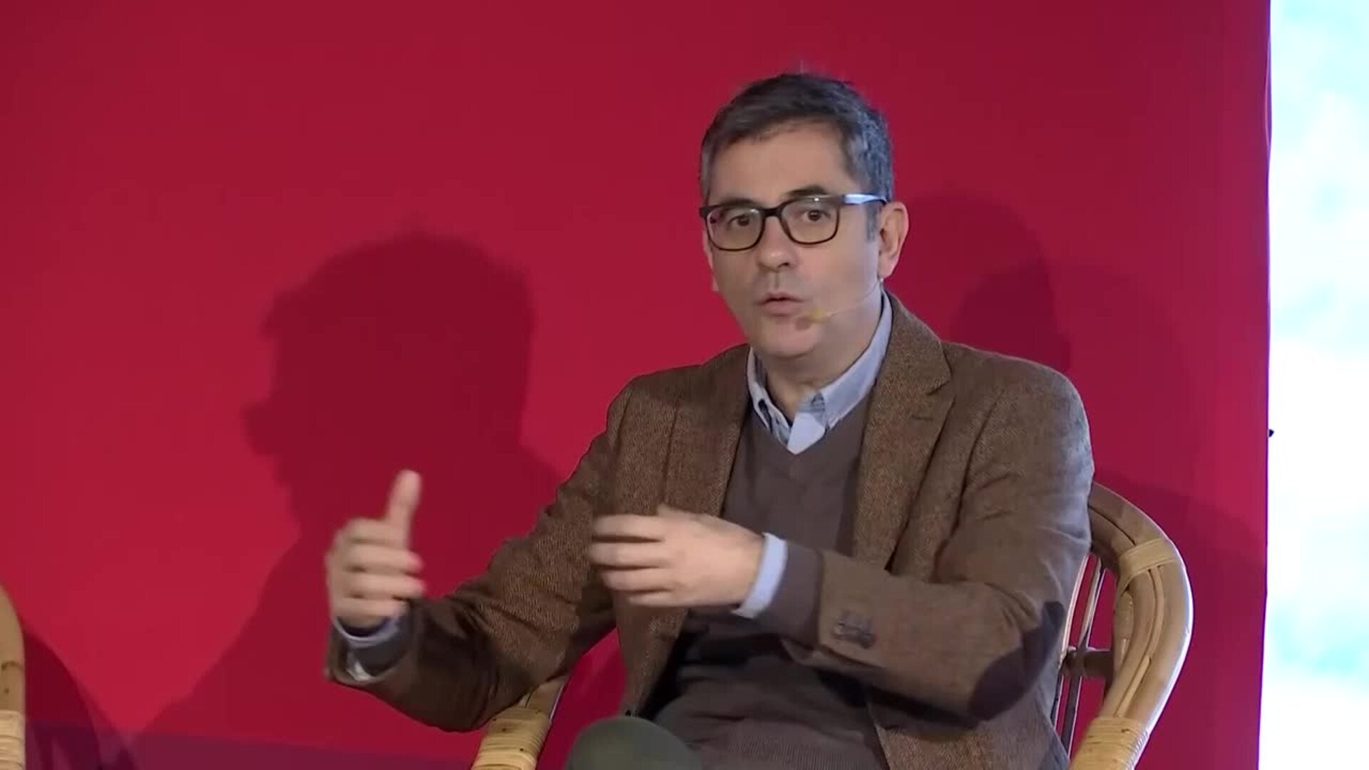 Bolaños: "PP y Vox compiten por ver quién la dice más gorda de Pedro Sánchez"