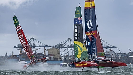 España, tercera en la final de SailGP en Auckland