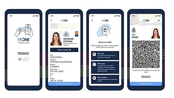 El DNI llega al móvil desde este jueves para identificarse en casi cualquier trámite