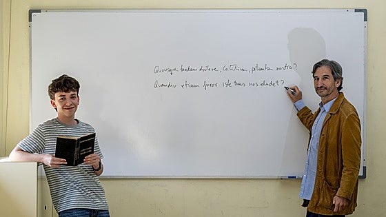 Lucas Pérez, el bachiller que brilla traduciendo a Cicerón