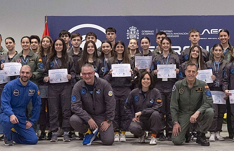 Del instituto de El Astillero a 'Astronauta por un día'