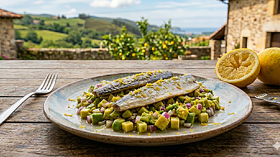 Caballa con limón de Novales