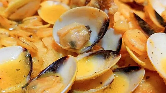 Almejas a la marinera, clásicas e insustituibles