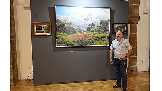 Los paisajes de Joaquín Besoy se exponen en la villa de Potes