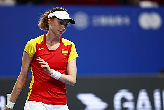 La España de Cristina Bucsa dobla la rodilla ante Chequia