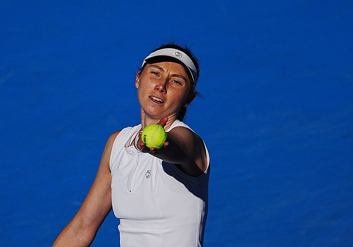 Cristina Bucsa cae en Tokio