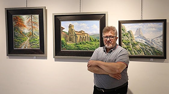 El pintor Joan Coloma expone su obra en Potes