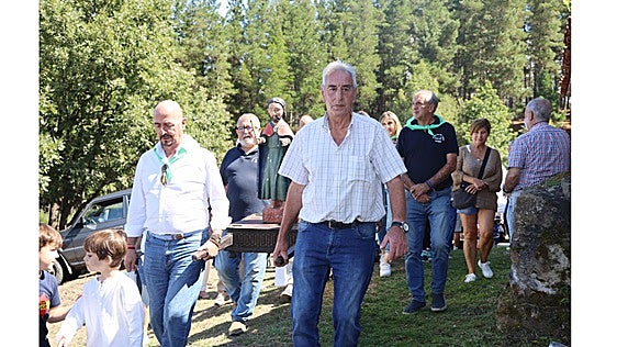Ojedo celebró la fiesta en la ermita de San Tirso