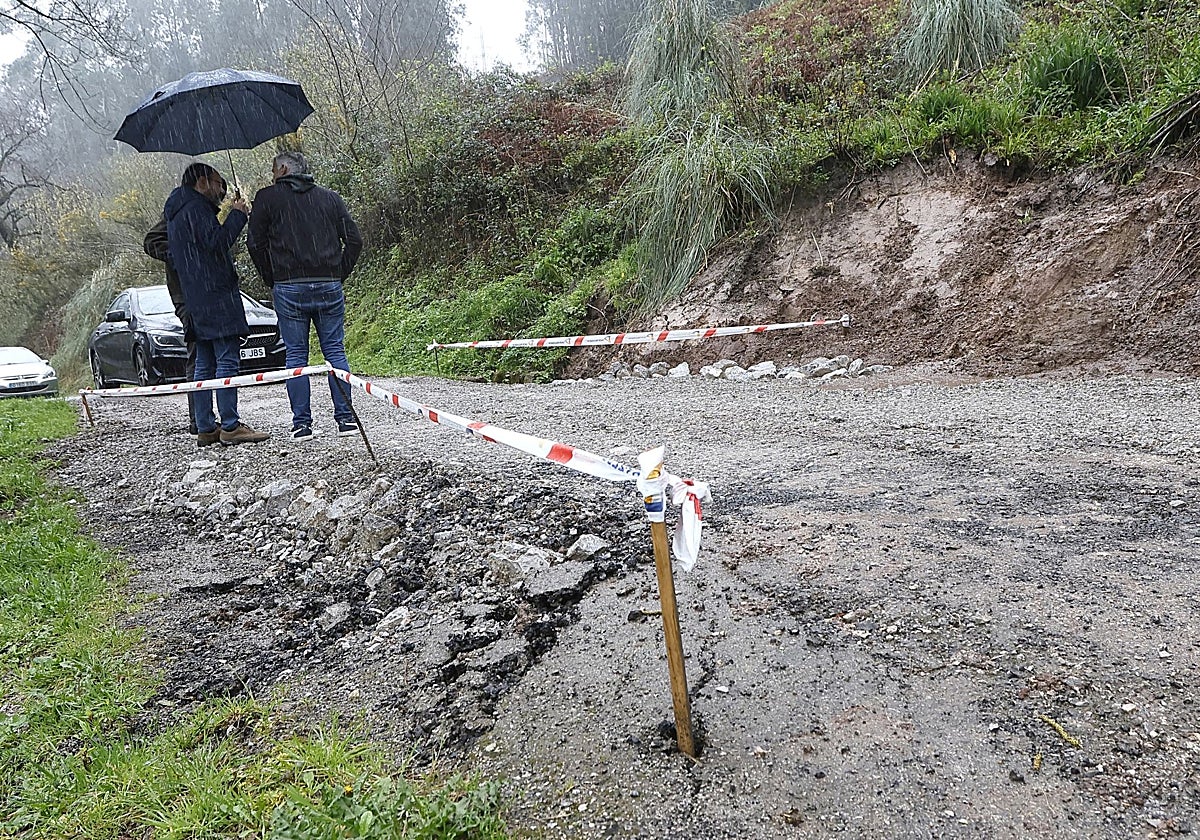 Encargan un proyecto para reparar el argayo de Viérnoles