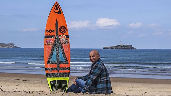 David García 'Capi' sumará una estrella al paseo de la fama del surf de Somo