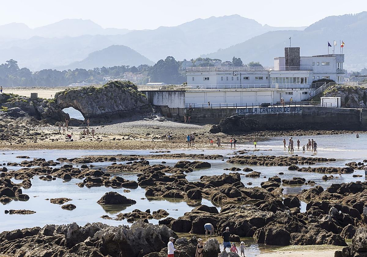 Hasta la isla de La Torre sin mojarse el bañador | El Diario Montañés