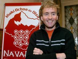 El montañero navarro Iñaki Ochoa de Olza. /ARCHIVO