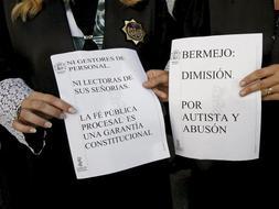 Bermejo acusa a los jueces de «querer presionar al CGPJ» y subraya que nadie conseguirá ser «intocable»