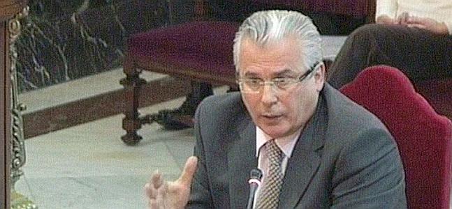 Baltasar Garzón, durante el juicio/ Efe